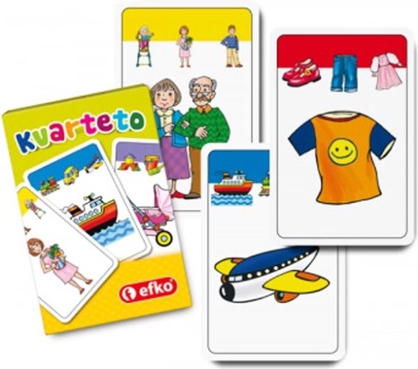 EFKO Baby kvarteto joc de cărți pentru copii