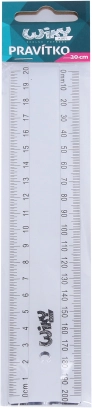 Riglă transparentă 20 cm