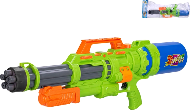 Pistol cu apă verde cu pompă 68 cm
