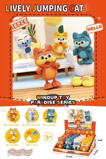 Pisică cu mecanism de întoarcere 11,5 cm