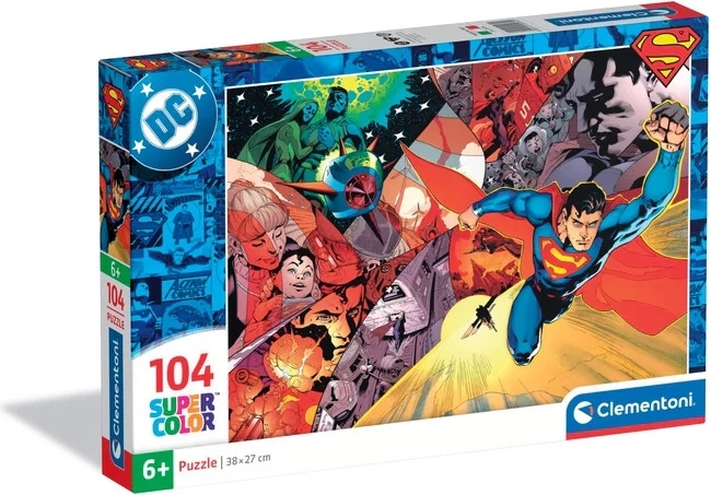 Puzzle 104 SUPERMAN pentru copii