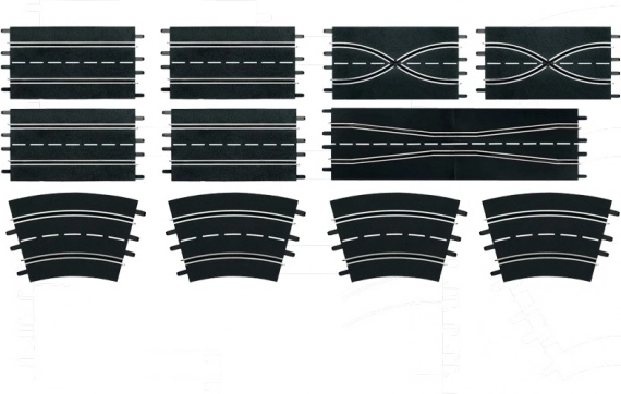 Set de extindere pentru piste auto evolution, digital 132 și digital 124
