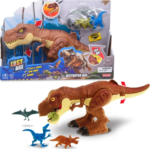 Hap-p-kid distrugător T‑Rex figurină din plastic pentru copii