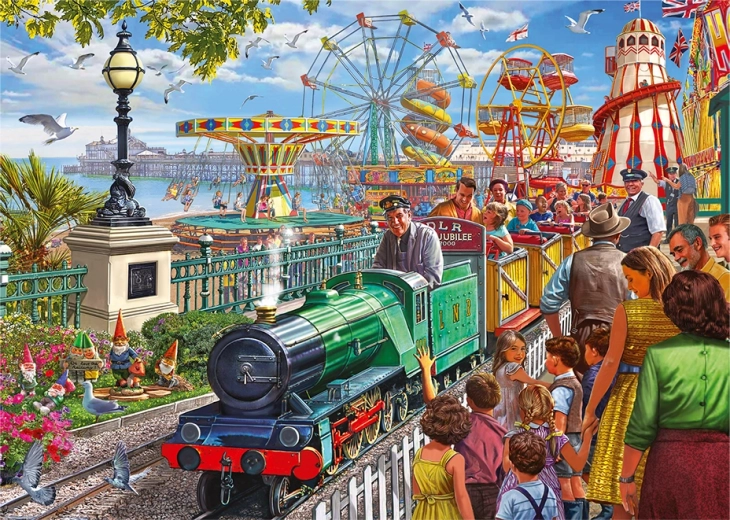 Puzzle Distracție pe Mol 1000 Piese