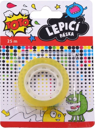 Bandă adezivă transparentă 12 mm × 25 m