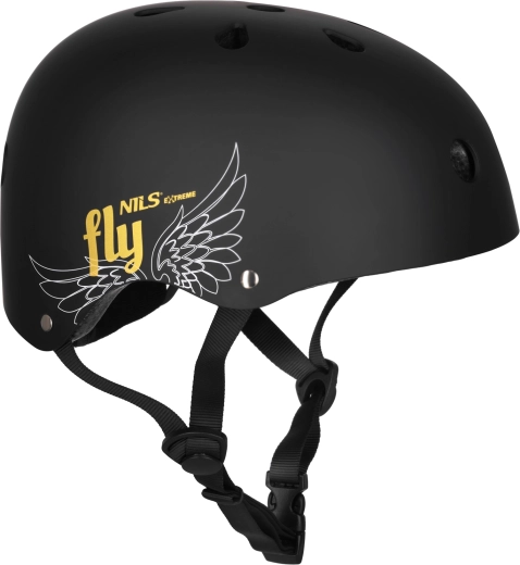 Cască NILS Extreme FLY negru mat – XS (48–52 cm)