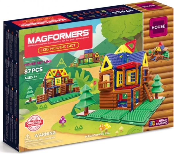 MAGFORMERS Cabana din pădure 87 piese