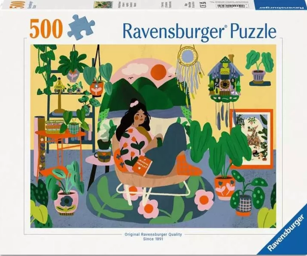 Puzzle Ravensburger „Clipe de liniște” 500 de piese