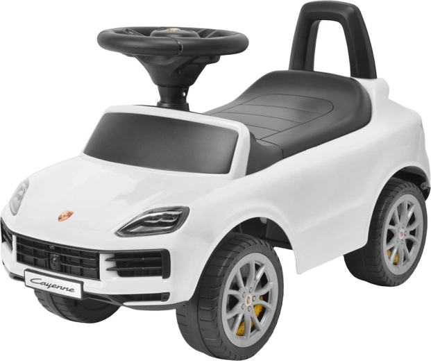 Odrăzitoare pentru copii Milly Mally Porsche Cayenne S, albă
