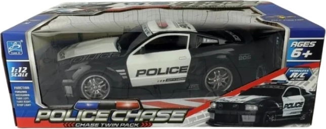 Mașină de poliție controlată radio cu pachet