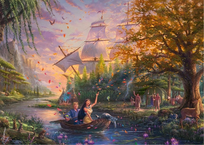 Puzzle Pocahontas 1000 piese SCHMIDT