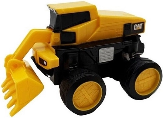 Mini încărcător CAT de construcții cu cupă
