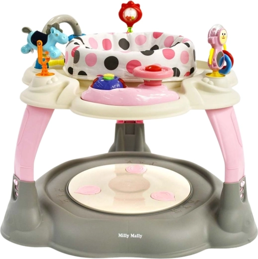 Milly Mally centru de activități Twist pastel dots