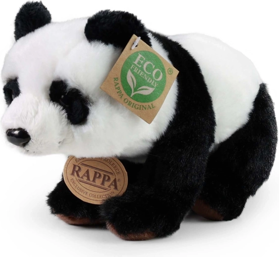 Panda Rappa din pluș, în picioare, 22 cm, Eco-Friendly