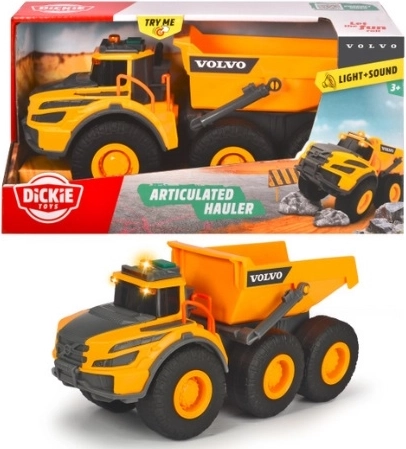 Dickie Constructor basculantă VOLVO cu lumină și sunet 23 cm