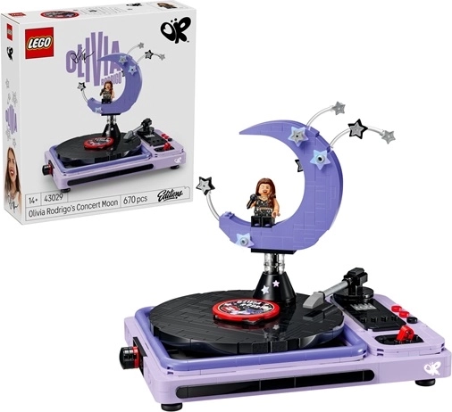 LEGO Editions luna de concert a Oliviei Rodrigo