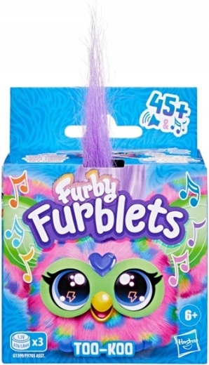 Furby Furblets Too-Koo mini pluș interactiv cu clips