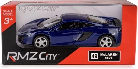 RMZ McLaren 650S model auto 1:32 albastru
