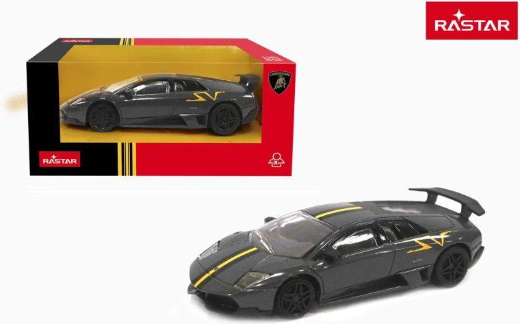 Model auto Rastar Lamborghini Murciélago LP 670-4 SV Superveloce 1:43 gri