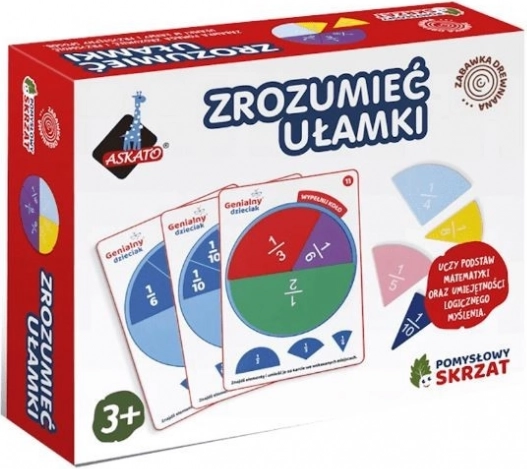 Set educațional ingenios Gnome - Înțelegerea fracțiilor