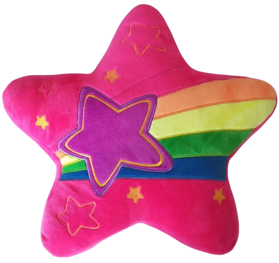 Pernă în formă de stea 38 cm