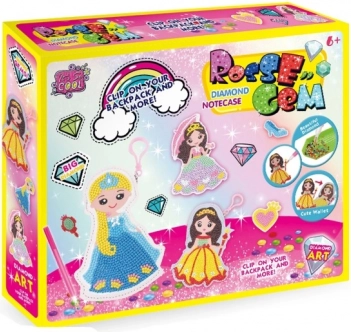 Set creativ cu diamante - medalioane