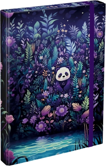 Mape pentru caiete școlare A4 BAAGL Jungle Panda