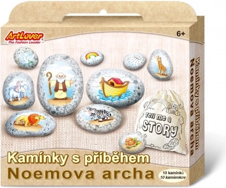 Pietricele cu poveste Arca lui Noe ARTLOVER