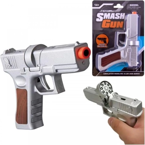 Replica metalică de pistol cu capse
