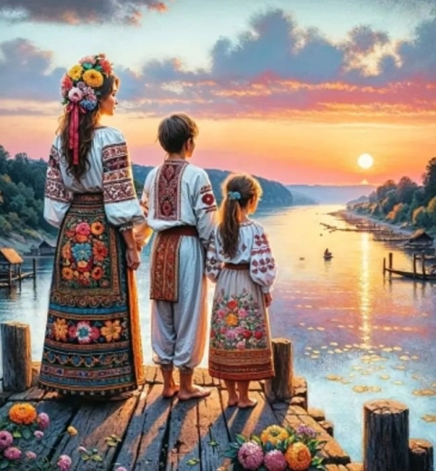 Pictură cu diamante Rămas bun 30 × 40 cm NORIMPEX