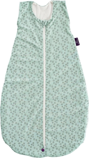 Sac de dormit de vară Träumeland Liebmich Tencel Kreise mint 90 cm