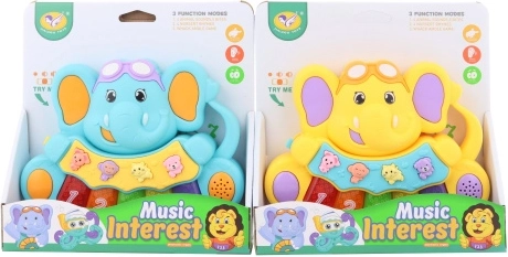 Pian pentru copii în formă de elefant