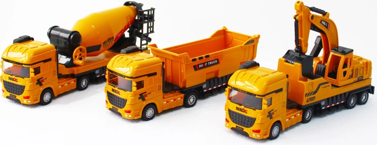 Mașină de construcții pentru copii – 3 tipuri