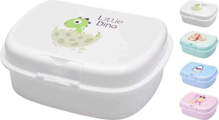 Cutie pentru gustări cu închidere tip clic și imprimeu, 1 l