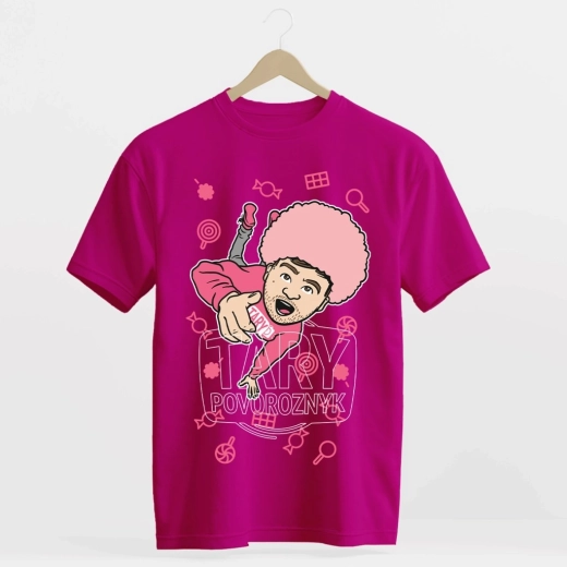 Tricou Tary Povoroznyk vată de zahăr roz 140–146