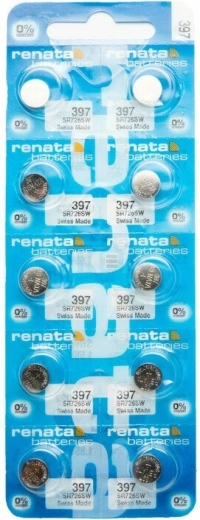 Baterie pentru ceas Renata 397 SR726SW 1,55 V