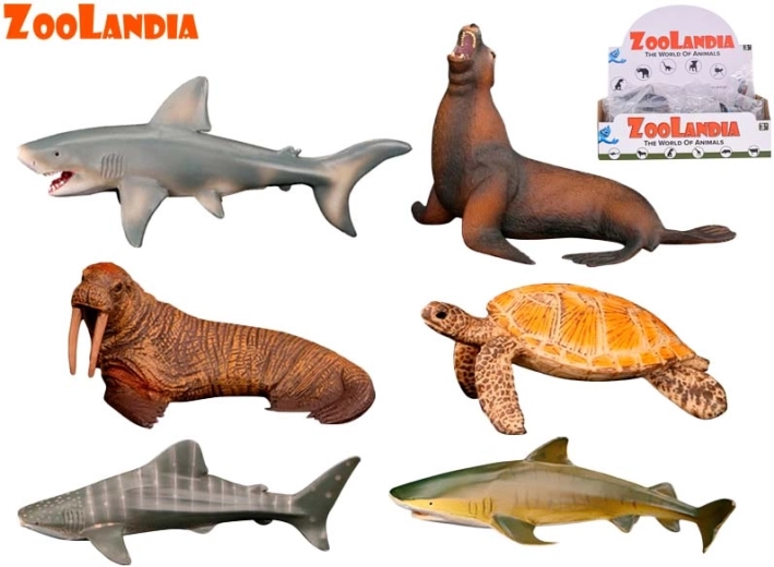 Zoolandia animale marine – set de figurine din plastic 9–15 cm