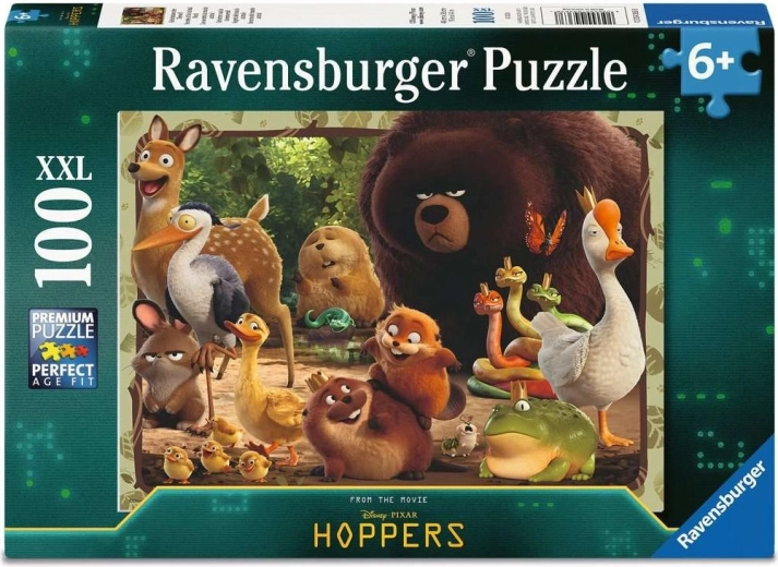 Puzzle Ravensburger O escapadă în sălbăticie XXL, 100 de piese