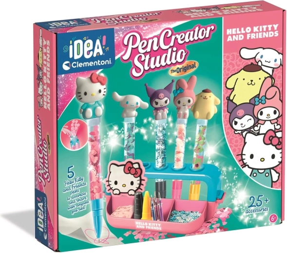 Fabrica de pixuri HELLO KITTY și prietenii – set creativ