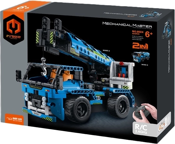 IM.Master set de construcție RC macara 2-în-1 (401 piese)