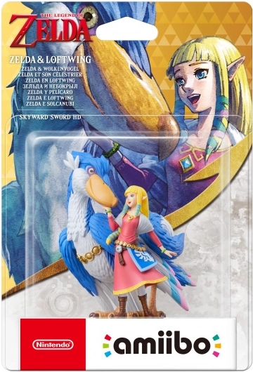 Amiibo Zelda și Loftwing – figurină pentru Nintendo