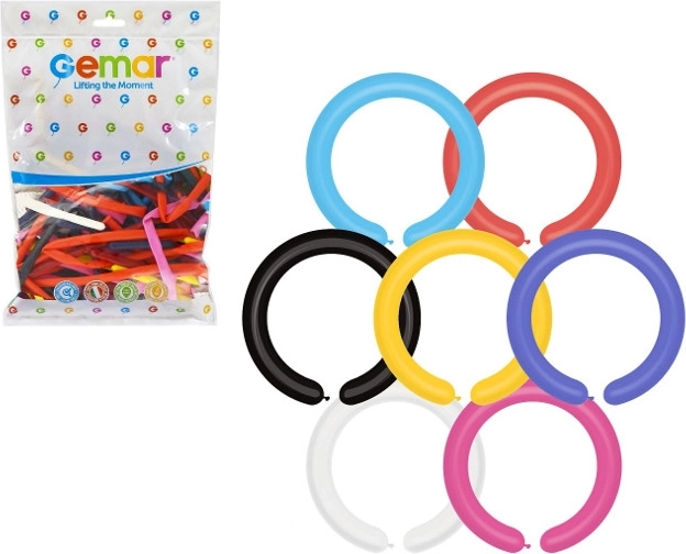 Baloane pentru modelare Twister mix