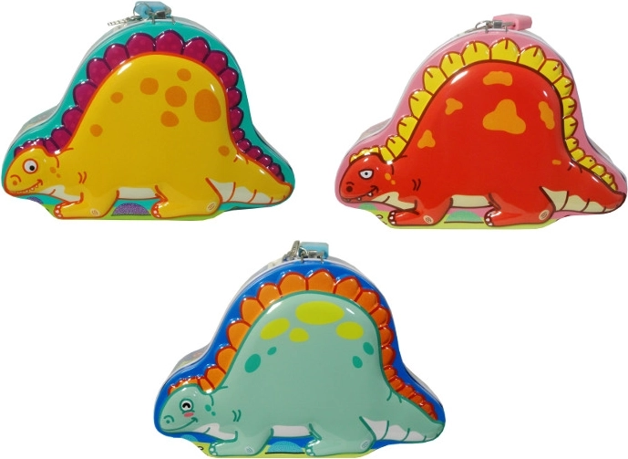 Pușculiță dinozaur cu spor pentru copii