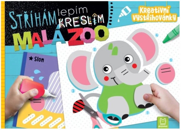 Decupez, lipesc, desenez – mica zoo (colaje creative)
