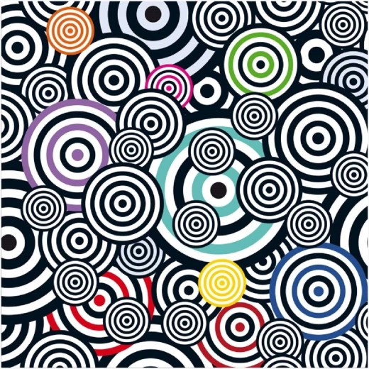 Curiosi puzzle pătrat Q Shake model V 70 piese