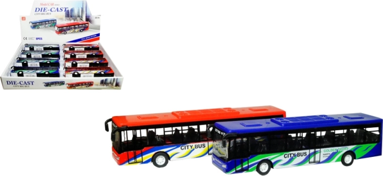 Autobuz metal-plastic cu mecanism cu arc