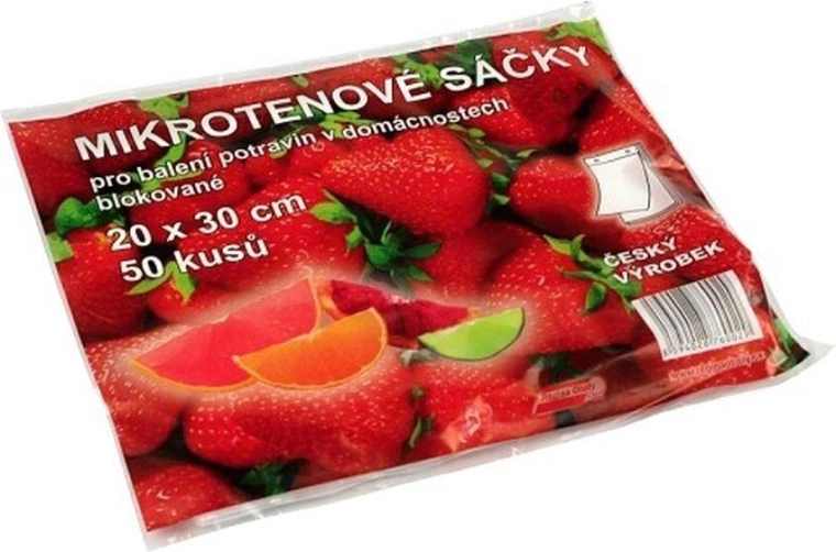 Pungi din polietilenă 1 l 20 × 30 cm, 50 buc