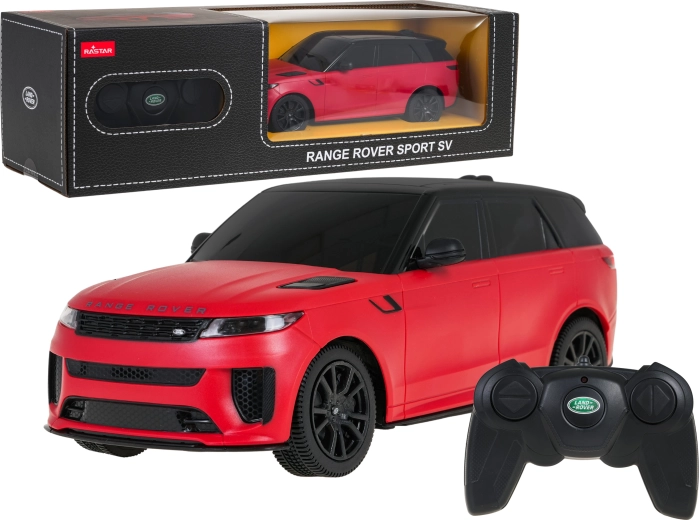 Mașină cu telecomandă RASTAR Range Rover Sport SV 1:24, roșie