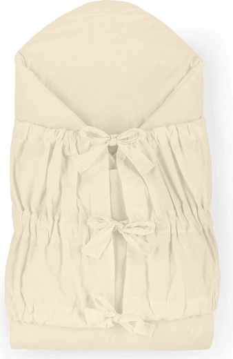 Petite&Mars înfășătoare cu șnur Nurse cu inserție din cocos light beige 75 × 75 cm