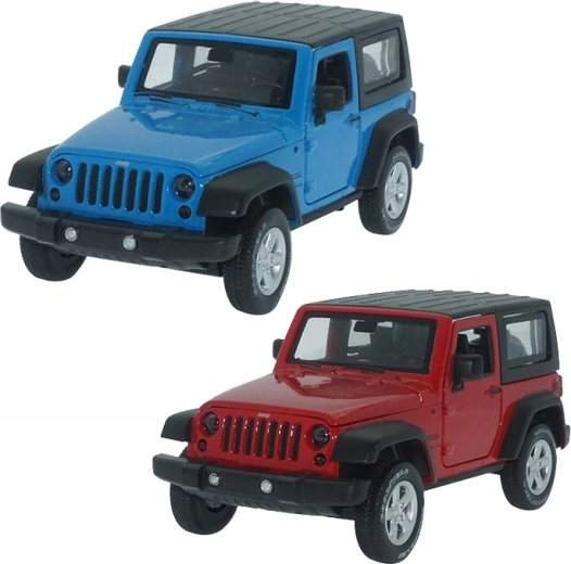 Model metalic Jeep Wrangler cu sunet și lumini 1:32